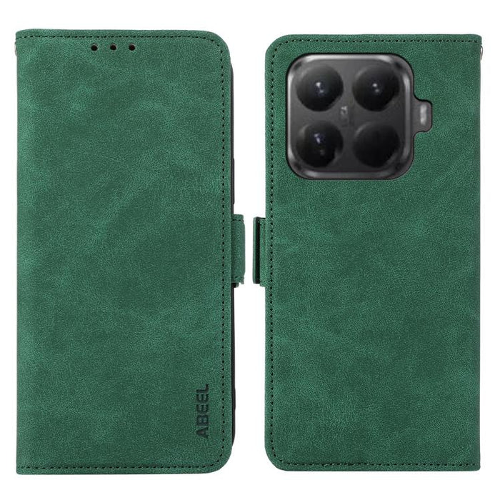 Funda de cuero para teléfono con tecnología RFID y imán esmerilado ABEEL, For Xiaomi 17T Pro 5G, For Xiaomi 17T 5G, For Xiaomi 17 Pro Max, For Xiaomi 17 Pro, For Xiaomi 17, For Xiaomi 15T Pro 5G, For Xiaomi 15T 5G, For Xiaomi Poco F7 Pro / F7 Ultra Glo...