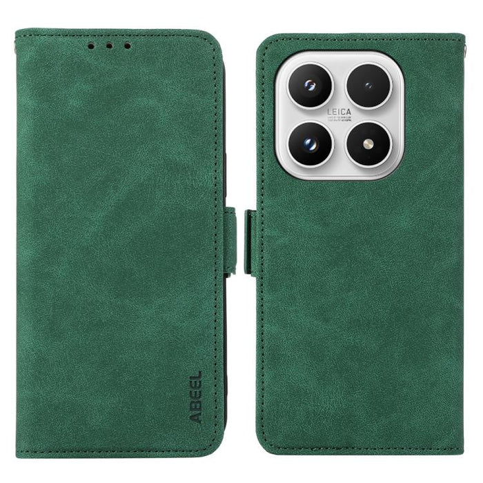 Funda de cuero para teléfono con tecnología RFID y imán esmerilado ABEEL, For Xiaomi 17T Pro 5G, For Xiaomi 17T 5G, For Xiaomi 17 Pro Max, For Xiaomi 17 Pro, For Xiaomi 17, For Xiaomi 15T Pro 5G, For Xiaomi 15T 5G, For Xiaomi Poco F7 Pro / F7 Ultra Glo...