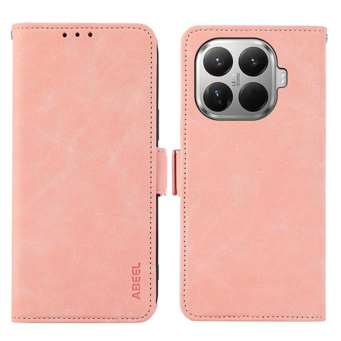 Funda de cuero para teléfono con tecnología RFID y imán esmerilado ABEEL, For Xiaomi 17T Pro 5G, For Xiaomi 17T 5G, For Xiaomi 17 Pro Max, For Xiaomi 17 Pro, For Xiaomi 17, For Xiaomi 15T Pro 5G, For Xiaomi 15T 5G, For Xiaomi Poco F7 Pro / F7 Ultra Glo...