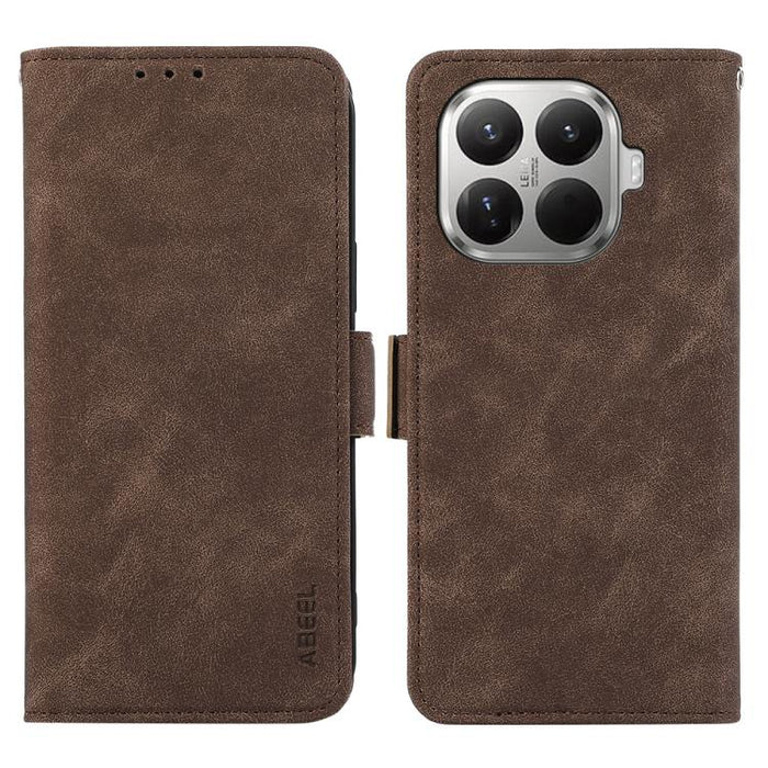 Funda de cuero para teléfono con tecnología RFID y imán esmerilado ABEEL, For Xiaomi 17T Pro 5G, For Xiaomi 17T 5G, For Xiaomi 17 Pro Max, For Xiaomi 17 Pro, For Xiaomi 17, For Xiaomi 15T Pro 5G, For Xiaomi 15T 5G, For Xiaomi Poco F7 Pro / F7 Ultra Glo...