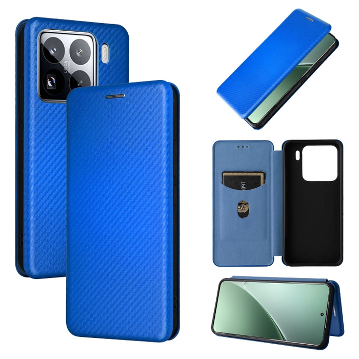 Funda de cuero con tapa para teléfono con textura de fibra de carbono, For Xiaomi 17T Pro 5G, For Xiaomi 17T 5G, For Xiaomi 17 Ultra, For Xiaomi 17 Pro Max, For Xiaomi 17 Pro, For Xiaomi 17, For Xiaomi Poco F7 5G Global, For Xiaomi 15 Ultra            ...