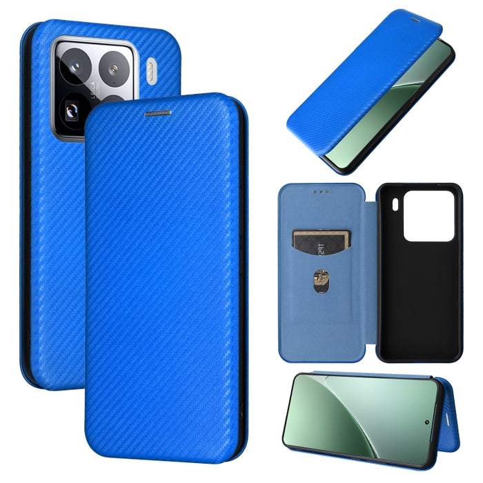 Funda de cuero con tapa para teléfono con textura de fibra de carbono, For Xiaomi 17T Pro 5G, For Xiaomi 17T 5G, For Xiaomi 17 Ultra, For Xiaomi 17 Pro Max, For Xiaomi 17 Pro, For Xiaomi 17, For Xiaomi Poco F7 5G Global, For Xiaomi 15 Ultra            ...