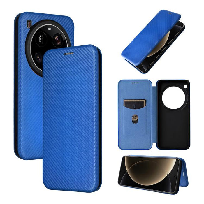 Funda de cuero con tapa para teléfono con textura de fibra de carbono, For Xiaomi 17T Pro 5G, For Xiaomi 17T 5G, For Xiaomi 17 Ultra, For Xiaomi 17 Pro Max, For Xiaomi 17 Pro, For Xiaomi 17, For Xiaomi Poco F7 5G Global, For Xiaomi 15 Ultra            ...