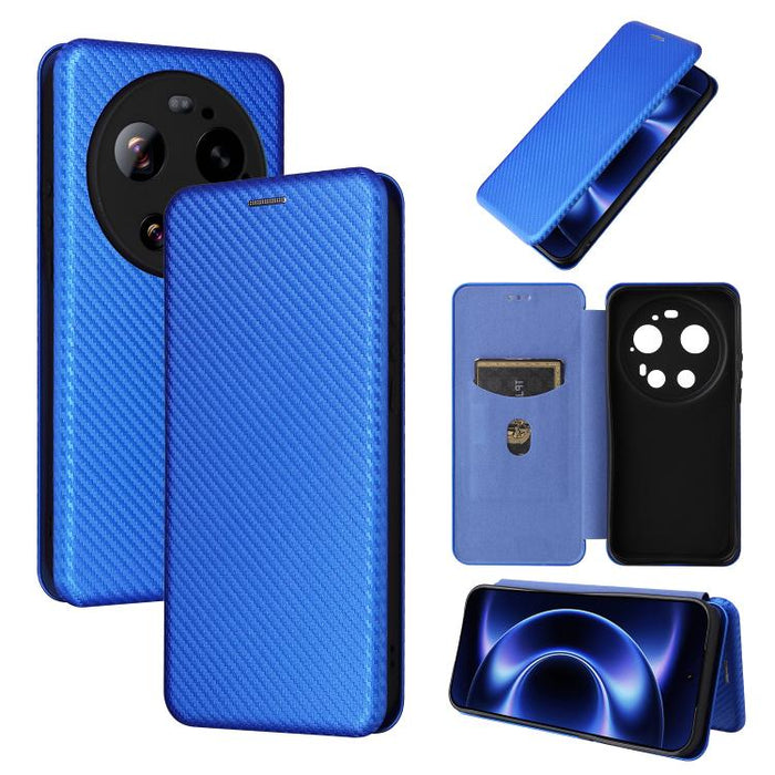 Funda de cuero con tapa para teléfono con textura de fibra de carbono, For Xiaomi 17T Pro 5G, For Xiaomi 17T 5G, For Xiaomi 17 Ultra, For Xiaomi 17 Pro Max, For Xiaomi 17 Pro, For Xiaomi 17, For Xiaomi Poco F7 5G Global, For Xiaomi 15 Ultra            ...