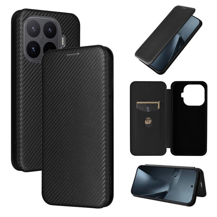 Funda de cuero con tapa para teléfono con textura de fibra de carbono, For Xiaomi 17T Pro 5G, For Xiaomi 17T 5G, For Xiaomi 17 Ultra, For Xiaomi 17 Pro Max, For Xiaomi 17 Pro, For Xiaomi 17, For Xiaomi Poco F7 5G Global, For Xiaomi 15 Ultra            ...