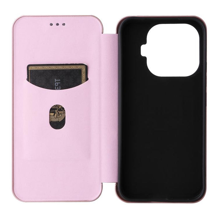 Funda de cuero con tapa para teléfono con textura de fibra de carbono, For Xiaomi 17T Pro 5G, For Xiaomi 17T 5G, For Xiaomi 17 Ultra, For Xiaomi 17 Pro Max, For Xiaomi 17 Pro, For Xiaomi 17, For Xiaomi Poco F7 5G Global, For Xiaomi 15 Ultra            ...
