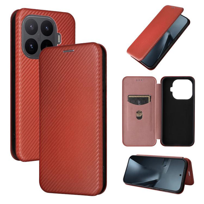 Funda de cuero con tapa para teléfono con textura de fibra de carbono, For Xiaomi 17T Pro 5G, For Xiaomi 17T 5G, For Xiaomi 17 Ultra, For Xiaomi 17 Pro Max, For Xiaomi 17 Pro, For Xiaomi 17, For Xiaomi Poco F7 5G Global, For Xiaomi 15 Ultra            ...