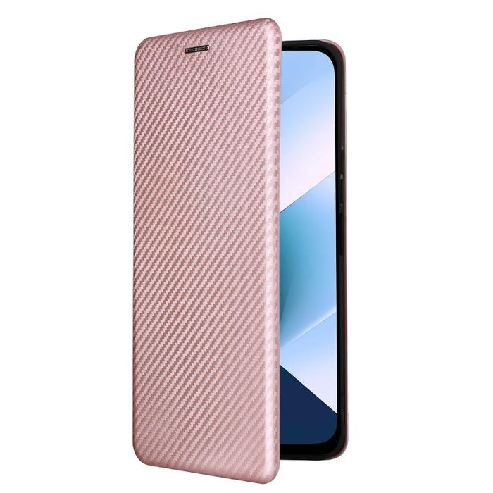 Funda de cuero con tapa para teléfono con textura de fibra de carbono, For Xiaomi 17T Pro 5G, For Xiaomi 17T 5G, For Xiaomi 17 Ultra, For Xiaomi 17 Pro Max, For Xiaomi 17 Pro, For Xiaomi 17, For Xiaomi Poco F7 5G Global, For Xiaomi 15 Ultra            ...