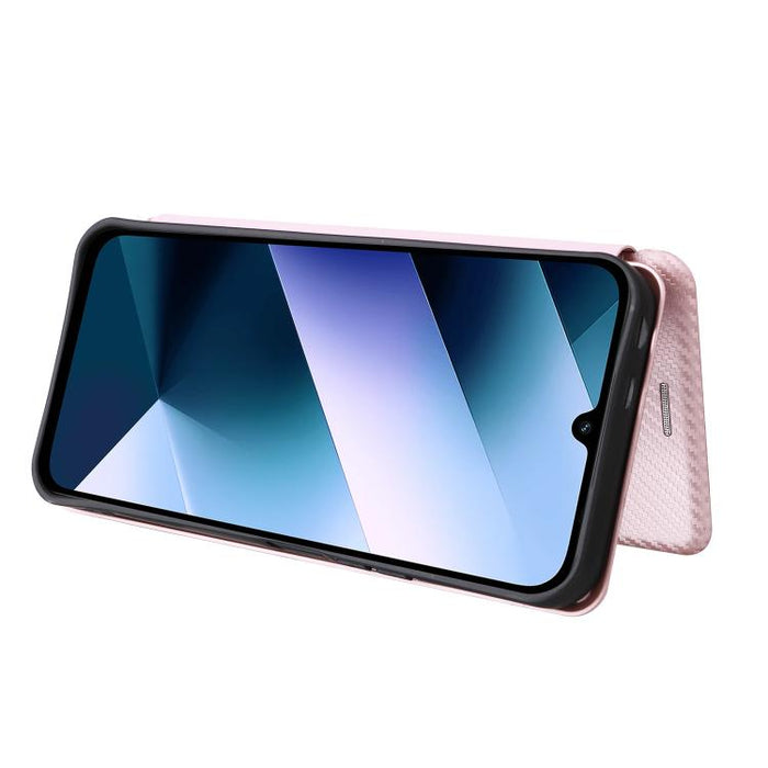 Funda de cuero con tapa para teléfono con textura de fibra de carbono, For Xiaomi 17T Pro 5G, For Xiaomi 17T 5G, For Xiaomi 17 Ultra, For Xiaomi 17 Pro Max, For Xiaomi 17 Pro, For Xiaomi 17, For Xiaomi Poco F7 5G Global, For Xiaomi 15 Ultra            ...