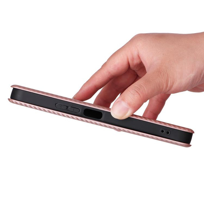 Funda de cuero con tapa para teléfono con textura de fibra de carbono, For Xiaomi 17T Pro 5G, For Xiaomi 17T 5G, For Xiaomi 17 Ultra, For Xiaomi 17 Pro Max, For Xiaomi 17 Pro, For Xiaomi 17, For Xiaomi Poco F7 5G Global, For Xiaomi 15 Ultra            ...