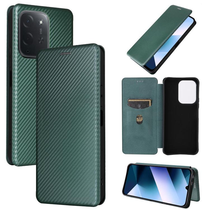 Funda de cuero con tapa para teléfono con textura de fibra de carbono, For Xiaomi 17T Pro 5G, For Xiaomi 17T 5G, For Xiaomi 17 Ultra, For Xiaomi 17 Pro Max, For Xiaomi 17 Pro, For Xiaomi 17, For Xiaomi Poco F7 5G Global, For Xiaomi 15 Ultra            ...