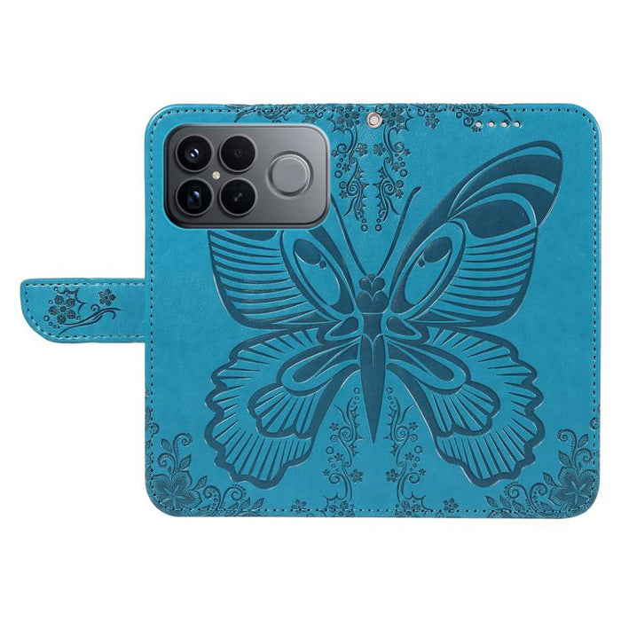Funda de cuero para teléfono con relieve de mariposa de cola de golondrina, For Redmi K90 Pro Max/Poco F8 Ultra, For Redmi K90/Poco F8 Pro, For Redmi 15C 5G / 4G EU 173mm, For Redmi 15 5G Global / 15 4G SEA 169.5mm, For Redmi 15 5G / 4G EU 171mm       ...