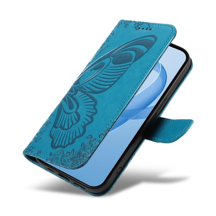 Funda de cuero para teléfono con relieve de mariposa de cola de golondrina, For Redmi K90 Pro Max/Poco F8 Ultra, For Redmi K90/Poco F8 Pro, For Redmi 15C 5G / 4G EU 173mm, For Redmi 15 5G Global / 15 4G SEA 169.5mm, For Redmi 15 5G / 4G EU 171mm       ...