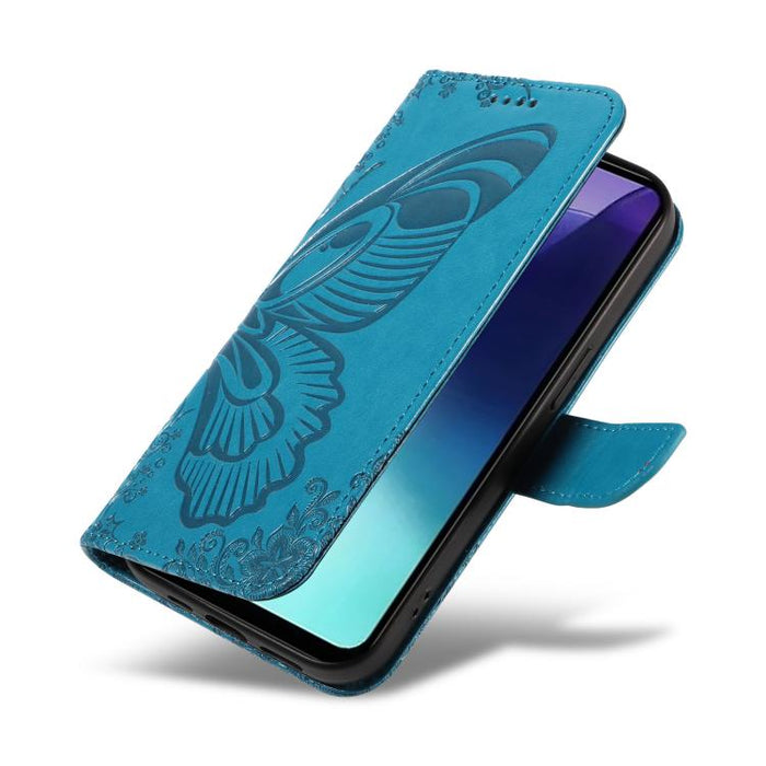 Funda de cuero para teléfono con relieve de mariposa de cola de golondrina, For Redmi K90 Pro Max/Poco F8 Ultra, For Redmi K90/Poco F8 Pro, For Redmi 15C 5G / 4G EU 173mm, For Redmi 15 5G Global / 15 4G SEA 169.5mm, For Redmi 15 5G / 4G EU 171mm       ...