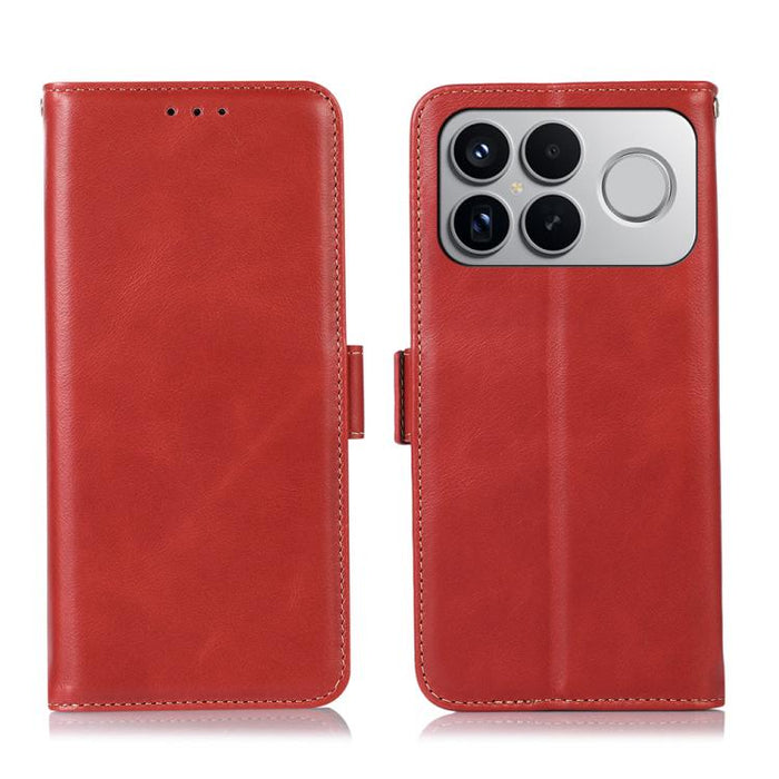 Funda para teléfono RFID de cuero genuino con textura de caballo loco magnético, For Redmi A7 Pro 171mm / Poco C85x 5G, For Redmi Turbo 5 Max / Poco X8 Pro Max, For Redmi Turbo 5 5G / Poco X8 Pro 5G, For Redmi Note 15 Pro+ 5G Global 163.3mm            ...