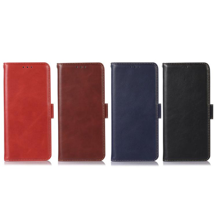 Funda para teléfono RFID de cuero genuino con textura de caballo loco magnético, For Redmi A7 Pro 171mm / Poco C85x 5G, For Redmi Turbo 5 Max / Poco X8 Pro Max, For Redmi Turbo 5 5G / Poco X8 Pro 5G, For Redmi Note 15 Pro+ 5G Global 163.3mm            ...