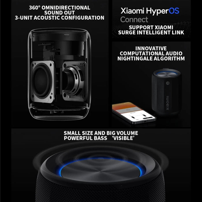 Minialtavoz Bluetooth Xiaomi compatible con conexión NFC