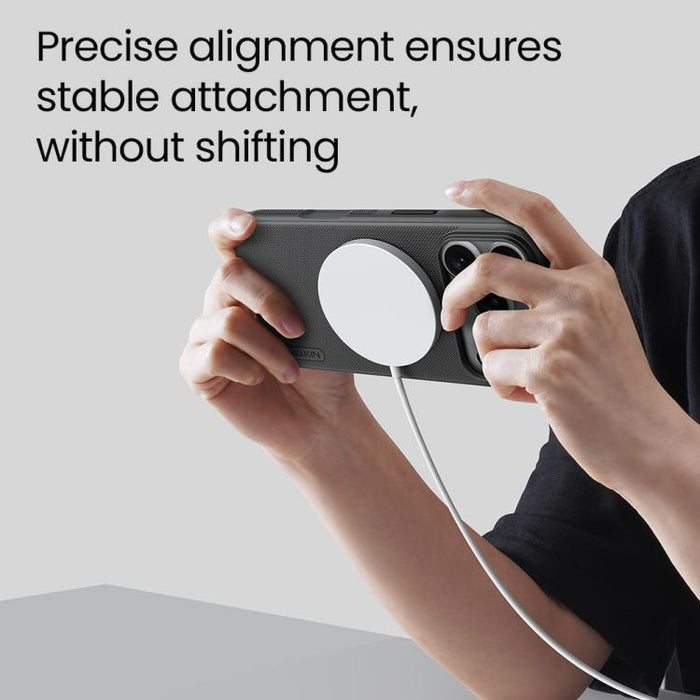 Funda magnética para teléfono Magsafe Frosted Shield Pro de NILLKIN, For iPhone 17e / 16e, For iPhone 17 Pro Max, For iPhone 17 Pro, For iPhone 17, For iPhone Air, For iPhone 16 Plus, For iPhone 16