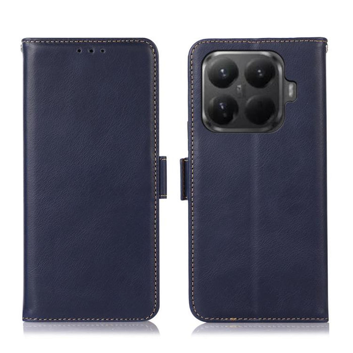 Funda para teléfono RFID de cuero genuino con textura de caballo loco magnético, For Xiaomi 17T Pro 5G, For Xiaomi 17T 5G, For Xiaomi 17 Pro, For Xiaomi 17, For Xiaomi 15T Pro 5G, For Xiaomi 15T 5G, For Xiaomi Poco X7 Pro, For Xiaomi 14T Pro           ...
