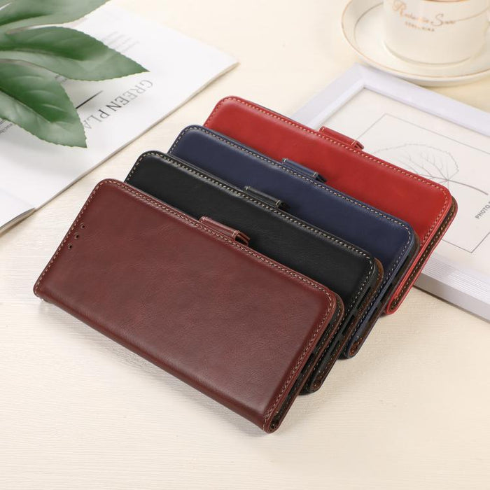 Funda para teléfono RFID de cuero genuino con textura de caballo loco magnético, For Xiaomi 17T Pro 5G, For Xiaomi 17T 5G, For Xiaomi 17 Pro, For Xiaomi 17, For Xiaomi 15T Pro 5G, For Xiaomi 15T 5G, For Xiaomi Poco X7 Pro, For Xiaomi 14T Pro           ...