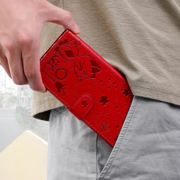 Funda de cuero con tapa para teléfono con estampado de gato y abeja, For Redmi Turbo 5 Max / Poco X8 Pro Max 5G, For Redmi Turbo 5 / Poco X8 Pro 5G, For Redmi K90 Pro Max / Poco F8 Ultra, For Redmi K90 / Poco F8 Pro, For Redmi 15C 5G / 4G EU 173mm     ...