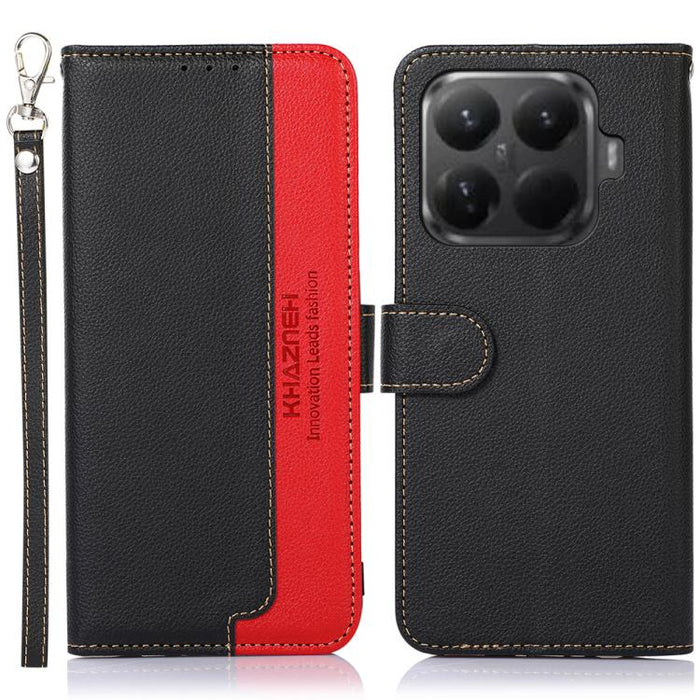 Funda para teléfono RFID de cuero con textura de lichi de KHAZNEH, For Xiaomi 17T Pro 5G, For Xiaomi 17T 5G, For Xiaomi 17 Pro Max, For Xiaomi 17 Pro, For Xiaomi 17, For Xiaomi 15T Pro 5G, For Xiaomi 15T 5G, For Xiaomi Poco F7 Pro / F7 Ultra           ...
