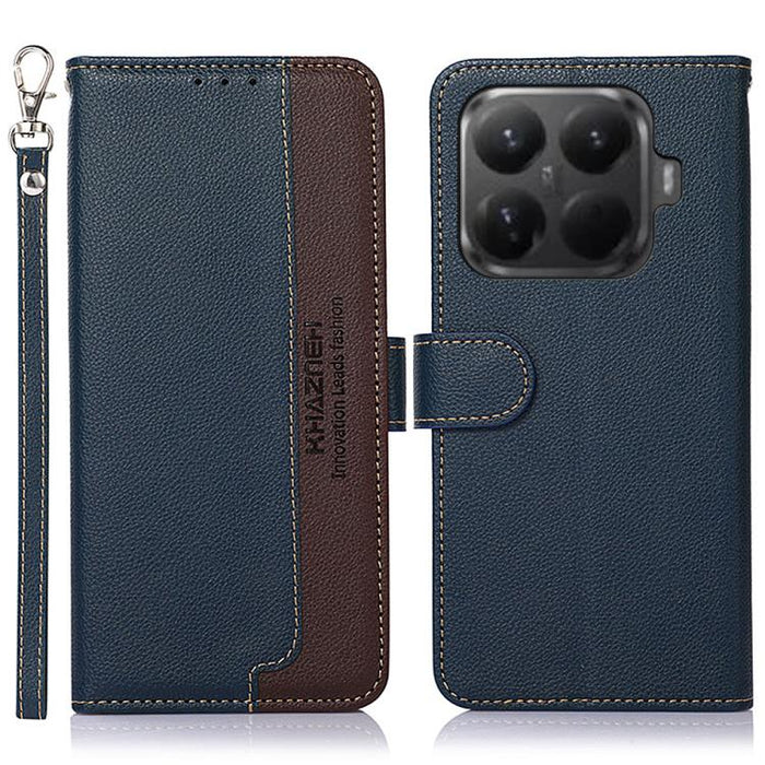 Funda para teléfono RFID de cuero con textura de lichi de KHAZNEH, For Xiaomi 17T Pro 5G, For Xiaomi 17T 5G, For Xiaomi 17 Pro Max, For Xiaomi 17 Pro, For Xiaomi 17, For Xiaomi 15T Pro 5G, For Xiaomi 15T 5G, For Xiaomi Poco F7 Pro / F7 Ultra           ...