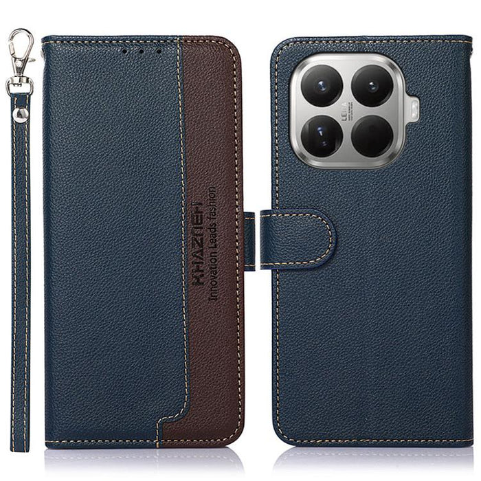 Funda para teléfono RFID de cuero con textura de lichi de KHAZNEH, For Xiaomi 17T Pro 5G, For Xiaomi 17T 5G, For Xiaomi 17 Pro Max, For Xiaomi 17 Pro, For Xiaomi 17, For Xiaomi 15T Pro 5G, For Xiaomi 15T 5G, For Xiaomi Poco F7 Pro / F7 Ultra           ...