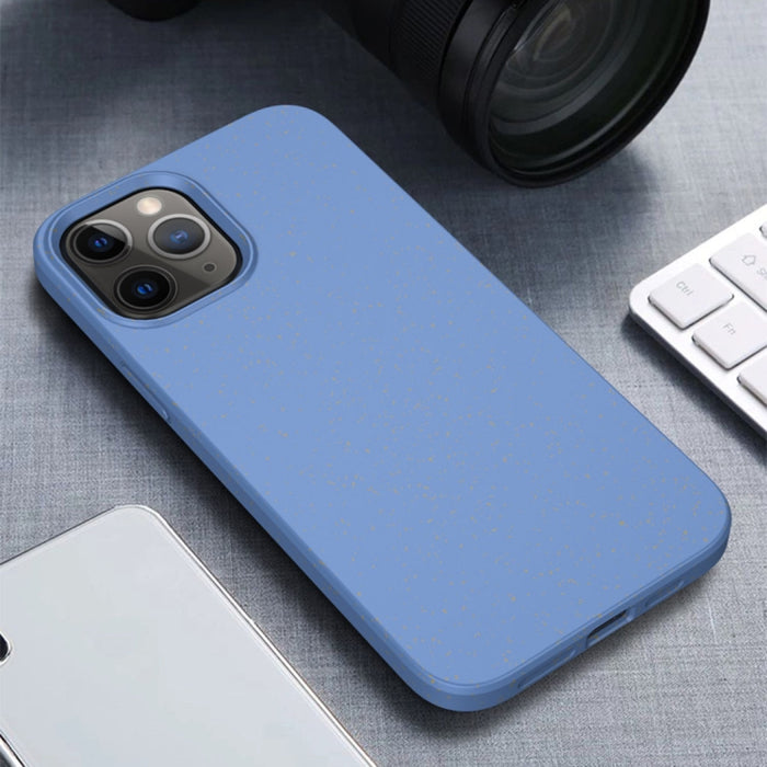 Material de paja a prueba de golpes de la serie estrellada + funda protectora de TPU, For iPhone 12 mini, For iPhone 12 / 12 Pro
