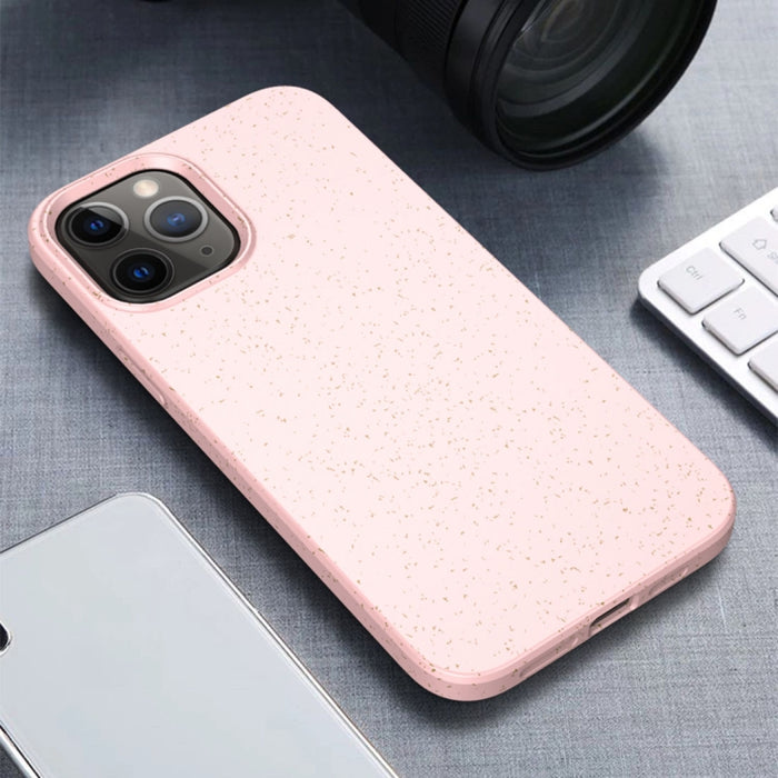 Material de paja a prueba de golpes de la serie estrellada + funda protectora de TPU, For iPhone 12 mini, For iPhone 12 / 12 Pro