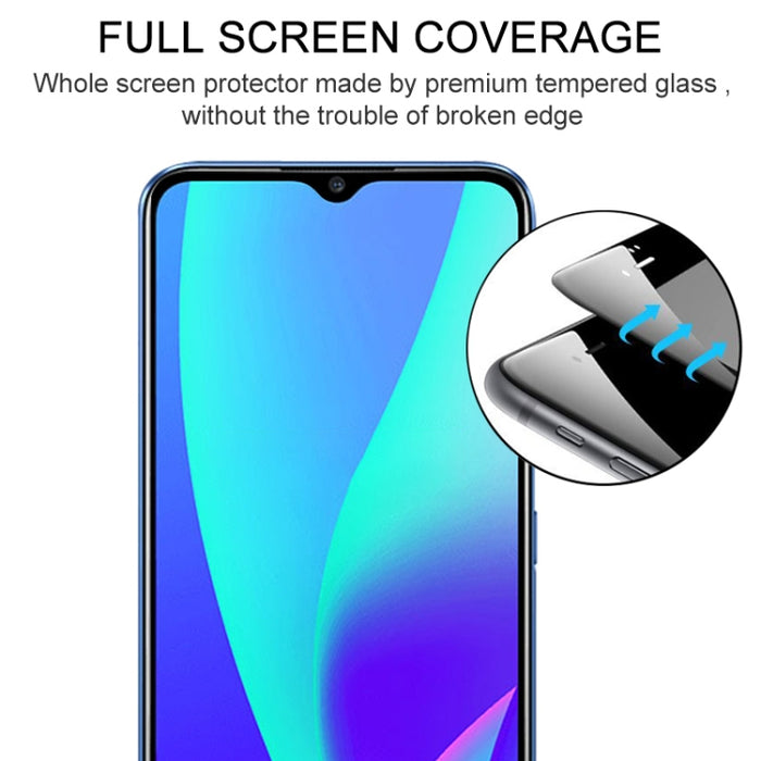 Película de vidrio templado de pantalla completa con pegamento completo de 25 piezas, For OPPO Realme C15 (25 PCS), For OPPO Realme 6 (25 PCS), For OPPO Realme 6 Pro (25 PCS), For Motorola Moto G Fast (25 PCS), For OPPO Realme 6i (25 PCS)              ...
