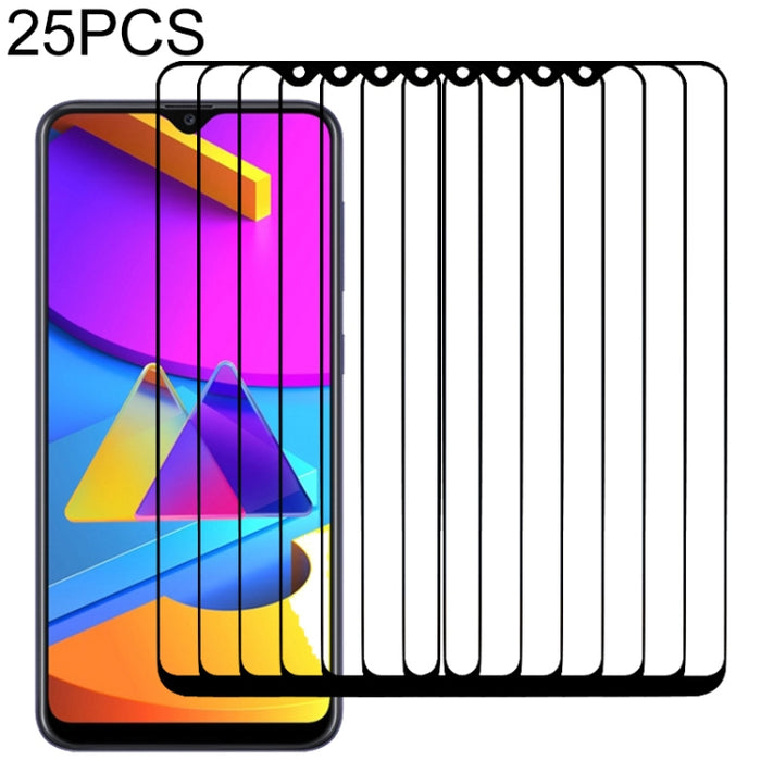 Película de vidrio templado de pantalla completa con pegamento completo de 25 piezas, For OPPO Realme C15 (25 PCS), For OPPO Realme 6 (25 PCS), For OPPO Realme 6 Pro (25 PCS), For Motorola Moto G Fast (25 PCS), For OPPO Realme 6i (25 PCS)              ...