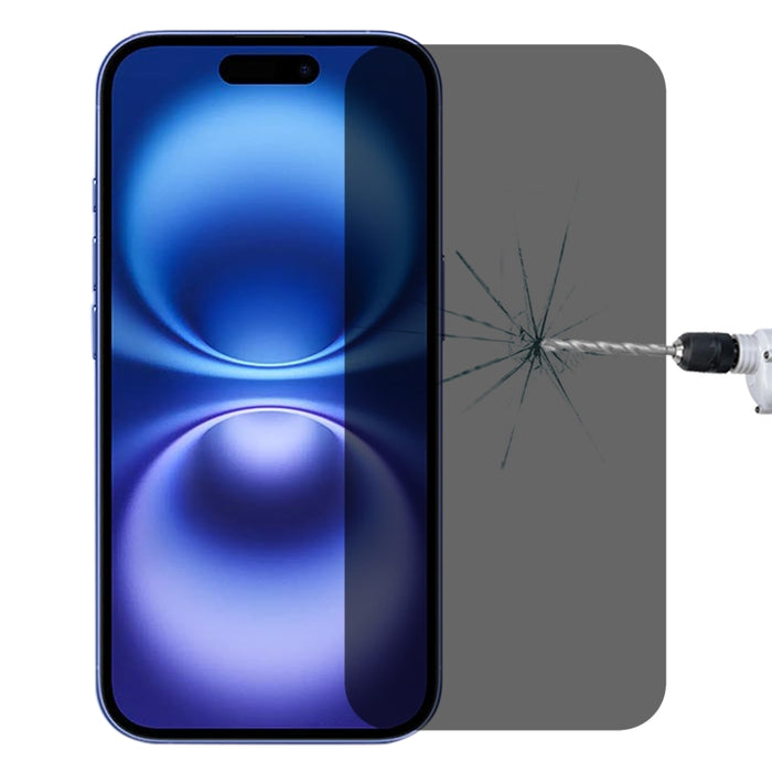 Película de vidrio templado antiespía de cobertura total y alta transparencia, For iPhone 17 Pro Max, For iPhone 17 Pro, For iPhone 17, For iPhone Air, For iPhone 16 Pro Max, For iPhone 16 Pro, For iPhone 16 Plus, For iPhone 16