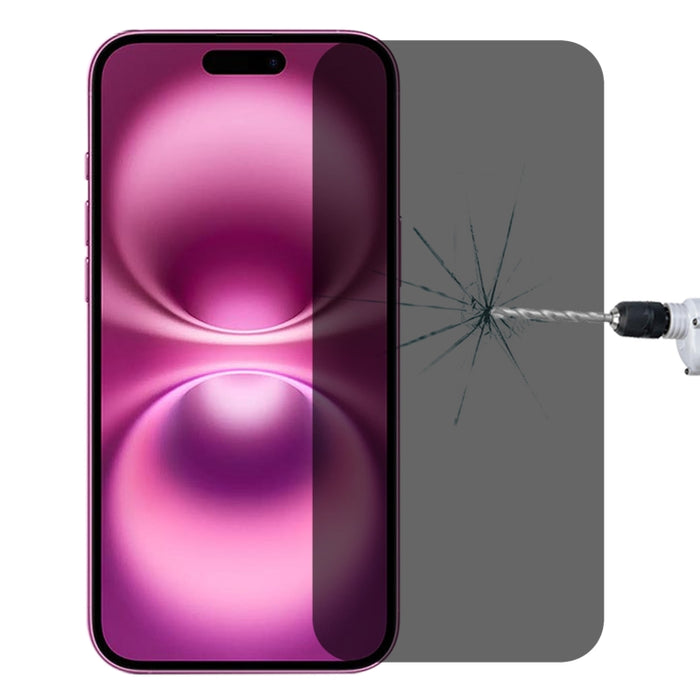 Película de vidrio templado antiespía de cobertura total y alta transparencia, For iPhone 17 Pro Max, For iPhone 17 Pro, For iPhone 17, For iPhone Air, For iPhone 16 Pro Max, For iPhone 16 Pro, For iPhone 16 Plus, For iPhone 16