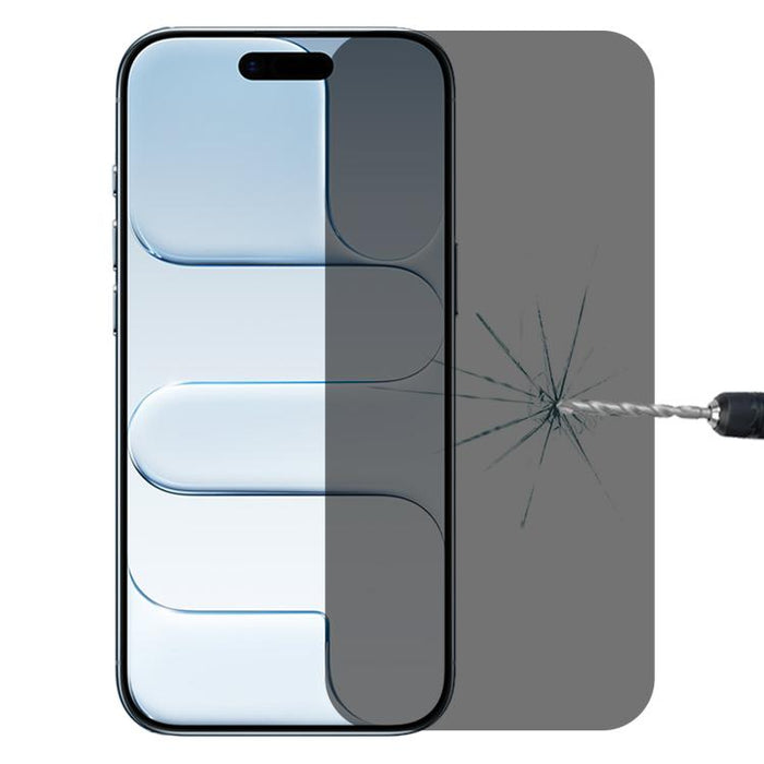 Película de vidrio templado antiespía de cobertura total y alta transparencia, For iPhone 17 Pro Max, For iPhone 17 Pro, For iPhone 17, For iPhone Air, For iPhone 16 Pro Max, For iPhone 16 Pro, For iPhone 16 Plus, For iPhone 16