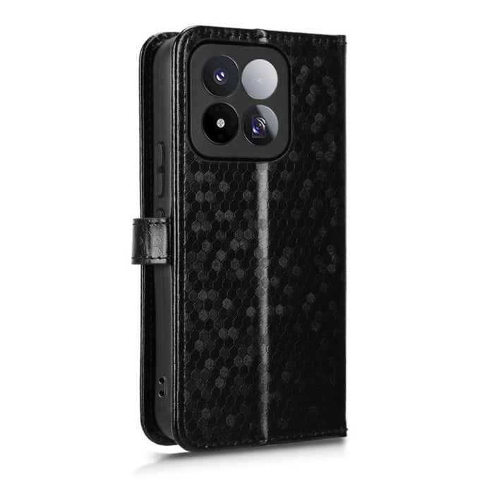 Funda de cuero para teléfono con textura de puntos en forma de panal, For Xiaomi 17 Max 5G, For Xiaomi 17T Pro 5G, For Xiaomi 17T 5G, For Xiaomi 17 Ultra, For Xiaomi Poco M7 4G 171mm, For Xiaomi Civi 5 Pro 5G, For Xiaomi Poco F7 Pro 5G / F7 Ultra      ...