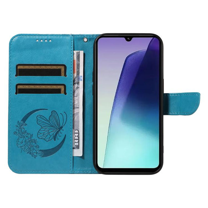 Funda de cuero para teléfono con relieve de mariposa de cola de golondrina, For Xiaomi 17 Max 5G, For Xiaomi 17T Pro 5G Global, For Xiaomi 17T 5G Global, For Xiaomi 17 Pro Max, For Xiaomi 17, For Xiaomi Poco M7 4G 169mm, For Xiaomi Poco M7 4G 171mm    ...