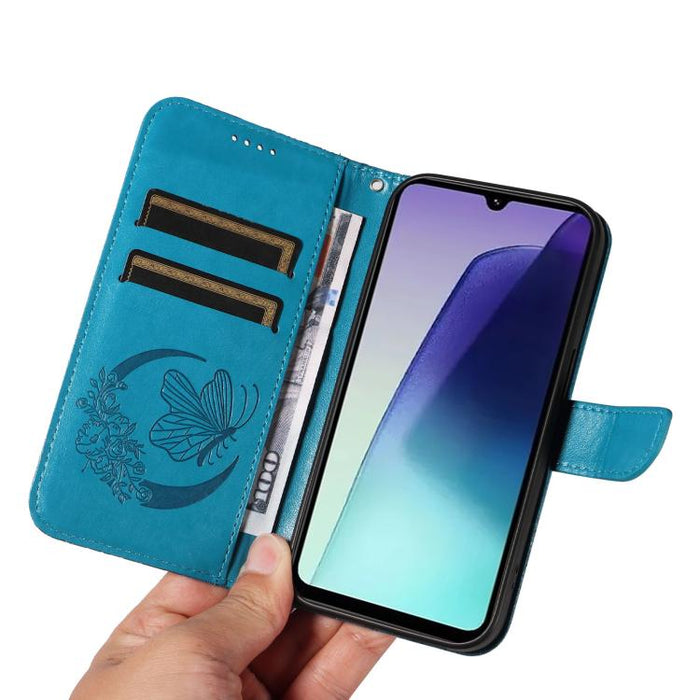 Funda de cuero para teléfono con relieve de mariposa de cola de golondrina, For Xiaomi 17 Max 5G, For Xiaomi 17T Pro 5G Global, For Xiaomi 17T 5G Global, For Xiaomi 17 Pro Max, For Xiaomi 17, For Xiaomi Poco M7 4G 169mm, For Xiaomi Poco M7 4G 171mm    ...