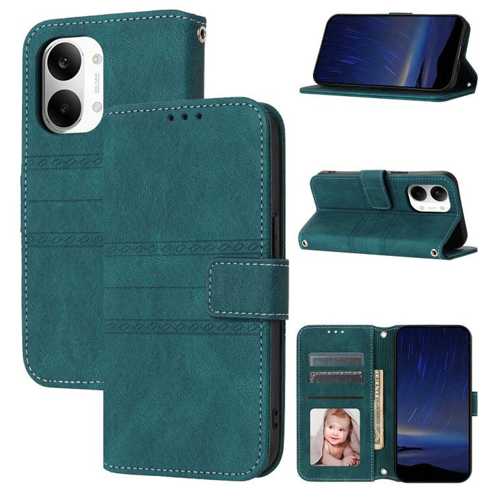Funda para teléfono de piel sintética con rayas en relieve, For Xiaomi Poco X8 Pro Max 5G, For Xiaomi Poco X8 Pro 5G, For Xiaomi 15T Pro 5G, For Xiaomi 15T 5G, For Xiaomi 14T Pro, For Xiaomi 14T