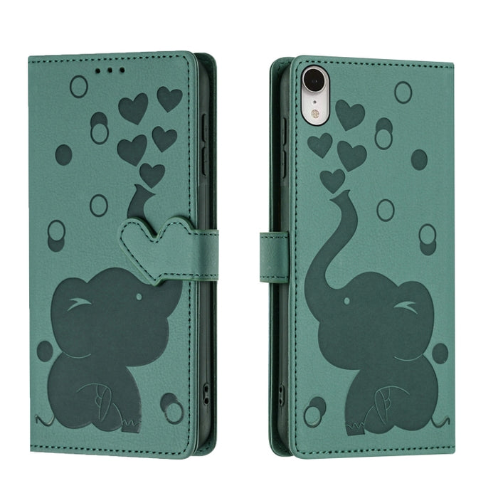 Funda de cuero para teléfono con estampado de elefante de dibujos animados, For iPhone 13, For iPhone 13 mini / 12 mini, For iPhone 12 / 12 Pro, For iPhone 12 Pro Max, For iPhone 11 Pro Max, For iPhone 11, For iPhone 11 Pro, For iPhone X / XS          ...