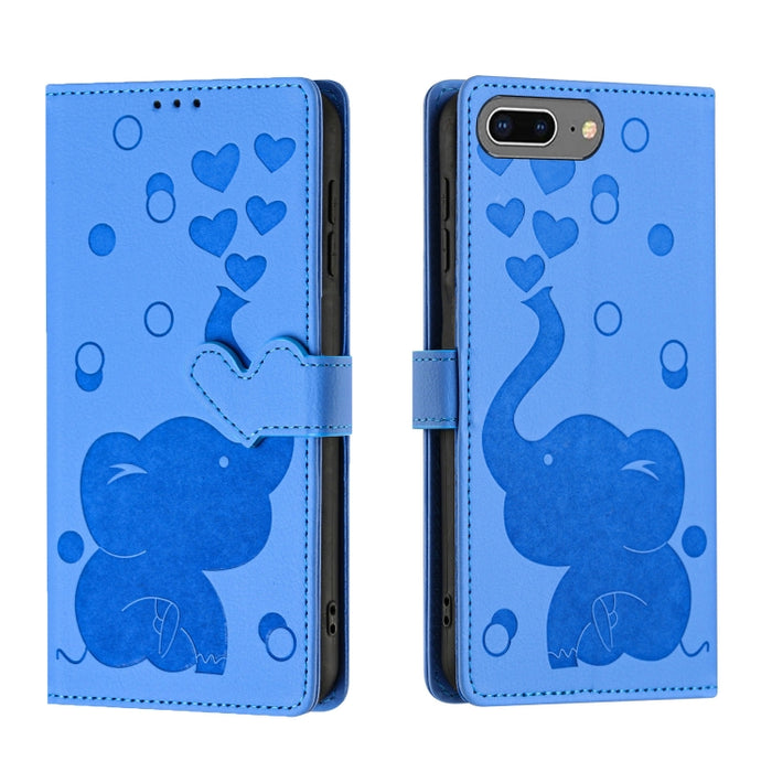 Funda de cuero para teléfono con estampado de elefante de dibujos animados, For iPhone 13, For iPhone 13 mini / 12 mini, For iPhone 12 / 12 Pro, For iPhone 12 Pro Max, For iPhone 11 Pro Max, For iPhone 11, For iPhone 11 Pro, For iPhone X / XS          ...