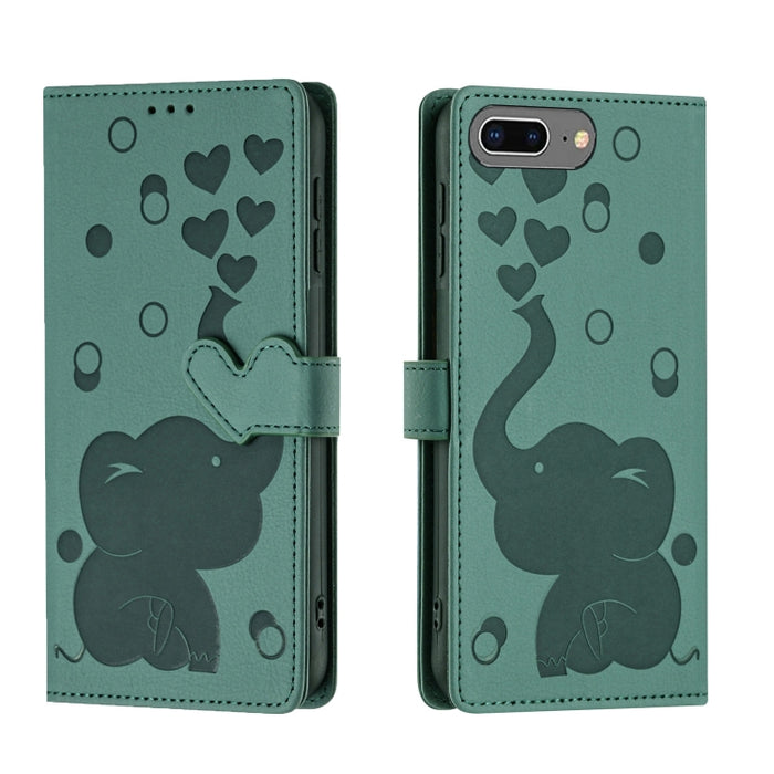 Funda de cuero para teléfono con estampado de elefante de dibujos animados, For iPhone 13, For iPhone 13 mini / 12 mini, For iPhone 12 / 12 Pro, For iPhone 12 Pro Max, For iPhone 11 Pro Max, For iPhone 11, For iPhone 11 Pro, For iPhone X / XS          ...