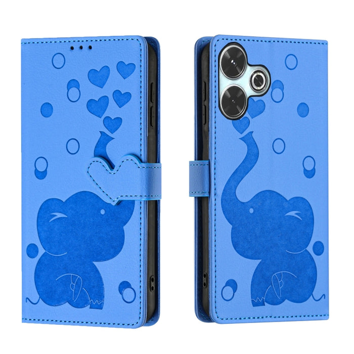 Funda de cuero para teléfono con estampado de elefante de dibujos animados, For Redmi A4 5G, For Redmi Note 14 5G, For Redmi Note 14 Pro 5G, For Redmi 14C 4G, For Redmi 13 4G / 5G, For Redmi Note 13 Pro 4G, For Redmi Note 13 4G, For Redmi Note 13 Pro 5...