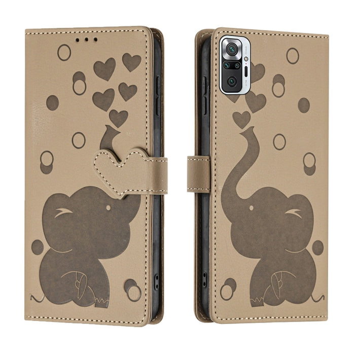 Funda de cuero para teléfono con estampado de elefante de dibujos animados, For Redmi A4 5G, For Redmi Note 14 5G, For Redmi Note 14 Pro 5G, For Redmi 14C 4G, For Redmi 13 4G / 5G, For Redmi Note 13 Pro 4G, For Redmi Note 13 4G, For Redmi Note 13 Pro 5...