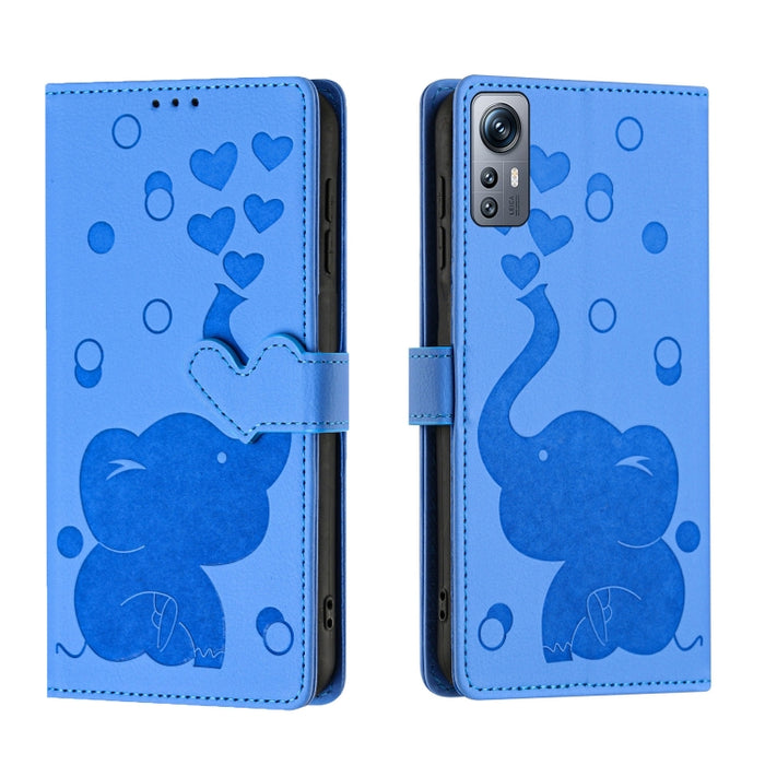 Funda de cuero para teléfono con estampado de elefante de dibujos animados, For Redmi A4 5G, For Redmi Note 14 5G, For Redmi Note 14 Pro 5G, For Redmi 14C 4G, For Redmi 13 4G / 5G, For Redmi Note 13 Pro 4G, For Redmi Note 13 4G, For Redmi Note 13 Pro 5...