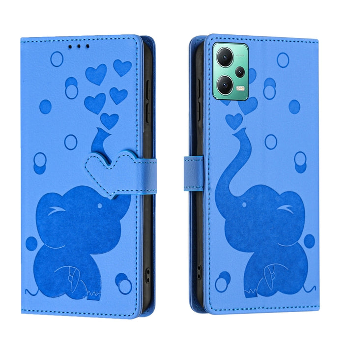 Funda de cuero para teléfono con estampado de elefante de dibujos animados, For Redmi A4 5G, For Redmi Note 14 5G, For Redmi Note 14 Pro 5G, For Redmi 14C 4G, For Redmi 13 4G / 5G, For Redmi Note 13 Pro 4G, For Redmi Note 13 4G, For Redmi Note 13 Pro 5...