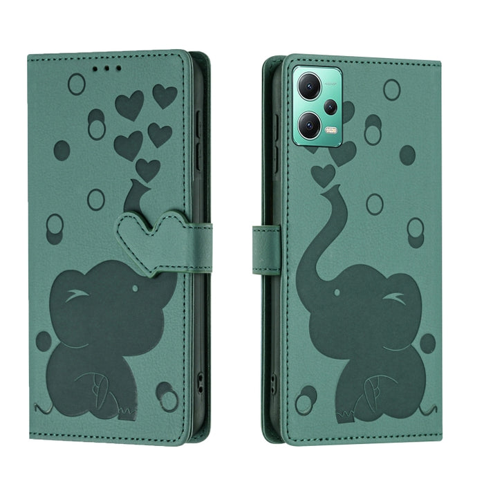 Funda de cuero para teléfono con estampado de elefante de dibujos animados, For Redmi A4 5G, For Redmi Note 14 5G, For Redmi Note 14 Pro 5G, For Redmi 14C 4G, For Redmi 13 4G / 5G, For Redmi Note 13 Pro 4G, For Redmi Note 13 4G, For Redmi Note 13 Pro 5...
