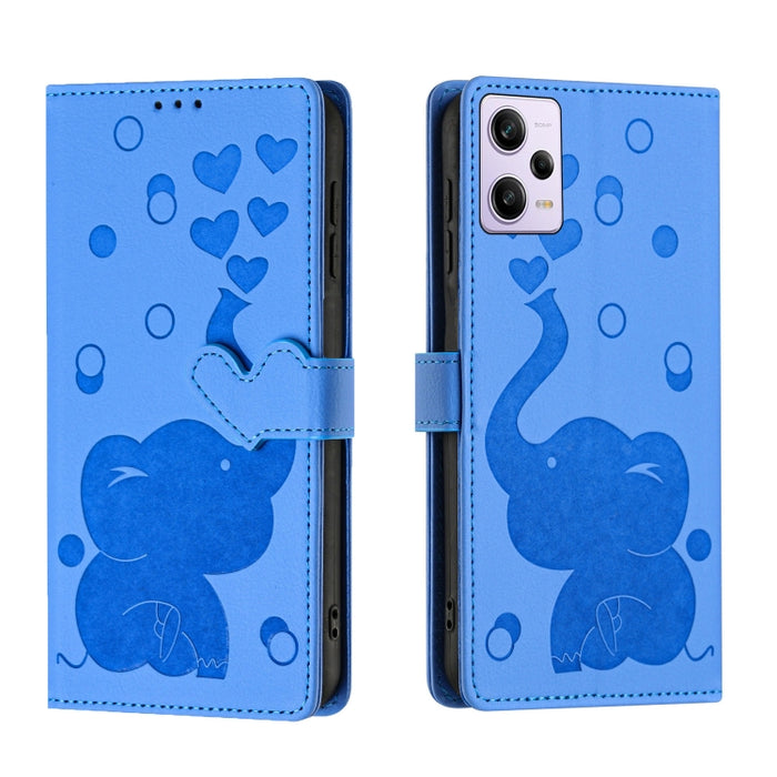 Funda de cuero para teléfono con estampado de elefante de dibujos animados, For Redmi A4 5G, For Redmi Note 14 5G, For Redmi Note 14 Pro 5G, For Redmi 14C 4G, For Redmi 13 4G / 5G, For Redmi Note 13 Pro 4G, For Redmi Note 13 4G, For Redmi Note 13 Pro 5...