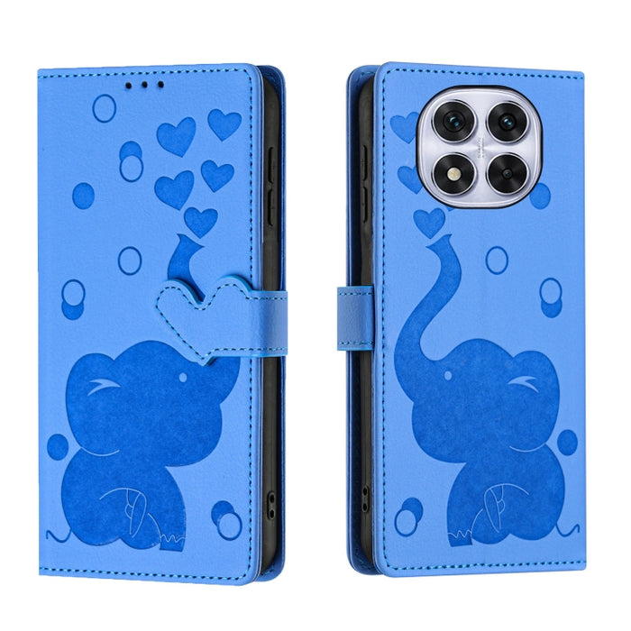 Funda de cuero para teléfono con estampado de elefante de dibujos animados, For Redmi A4 5G, For Redmi Note 14 5G, For Redmi Note 14 Pro 5G, For Redmi 14C 4G, For Redmi 13 4G / 5G, For Redmi Note 13 Pro 4G, For Redmi Note 13 4G, For Redmi Note 13 Pro 5...