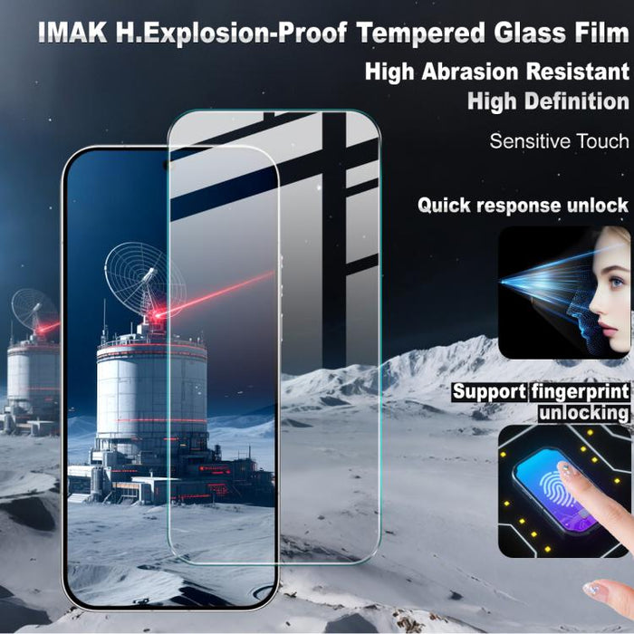 Película de vidrio templado de pantalla completa de la serie H de imak, For Xiaomi 17 Ultra by Leica, For Xiaomi 17 Pro Max, For Xiaomi 17 / 17 Pro, For Xiaomi POCO M7 4G 169mm, For Xiaomi Poco M7 4G 171mm, For Xiaomi 15T 5G / 15T Pro                  ...